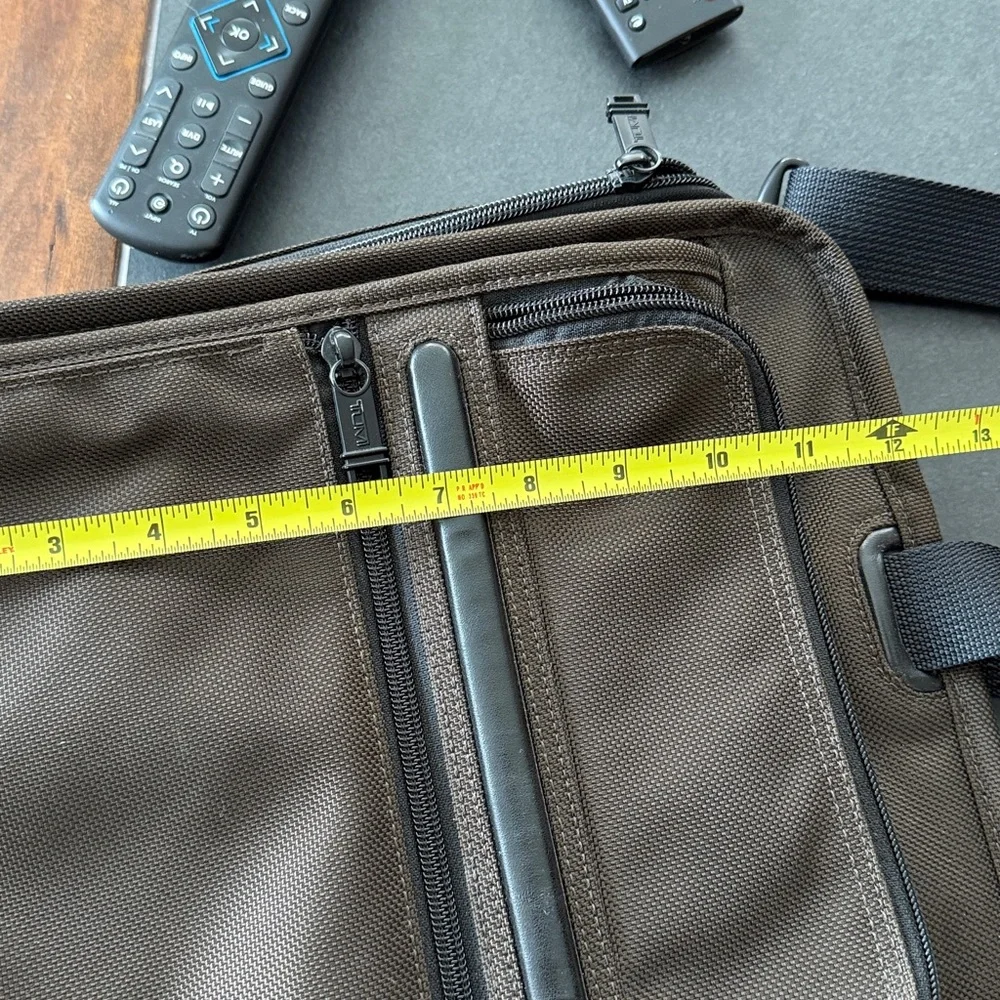 Tumi Black and Brown Men's Briefcase